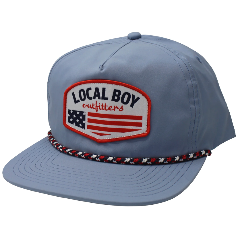 Local Boy - Flag Badge Rope Hat