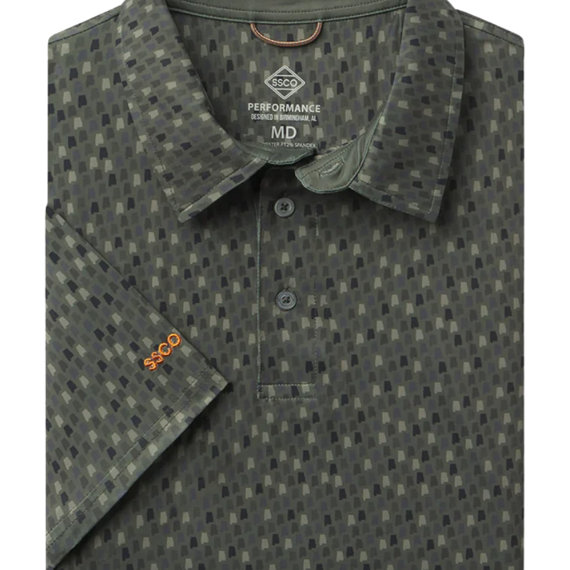 Southern Shirt Co - Southern Sportsman Printed Polo