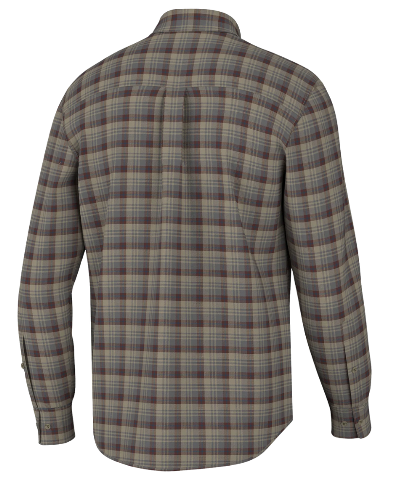 Men's Dress Shirt Button Down. Local Boy Plaid.