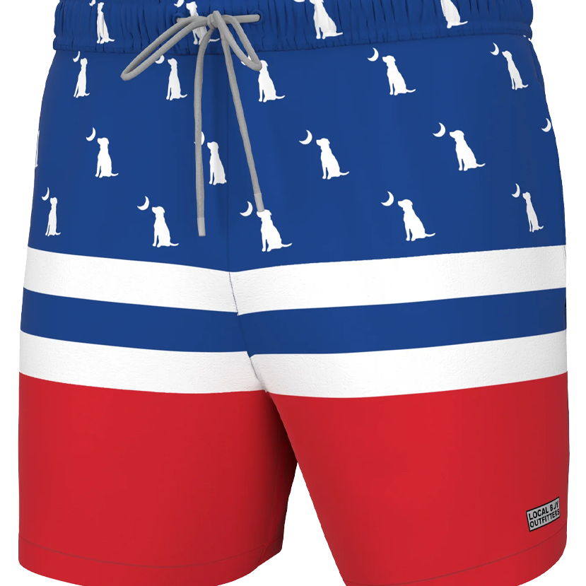 Local Boy - USA Bayview Swim Trunk