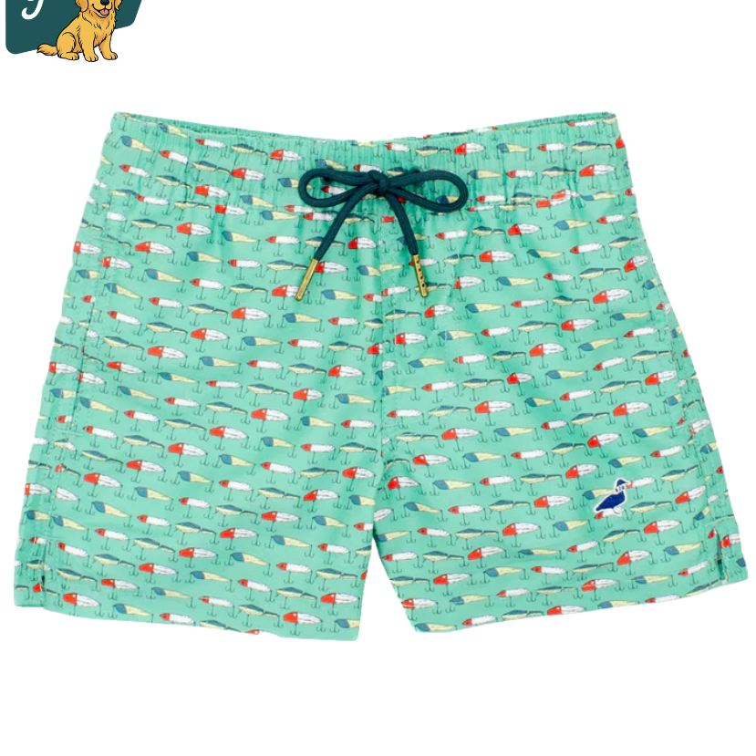 Properly Tied - Boys Printed Swim Trunk