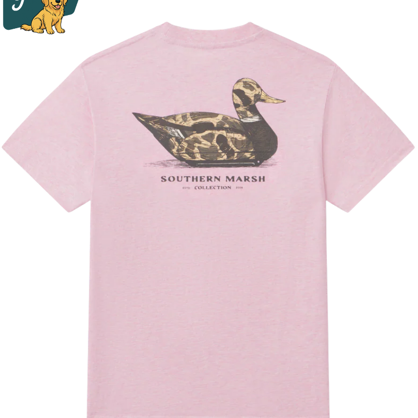 Southern Marsh - Youth Vintage Duck Decoy Tee - Camo