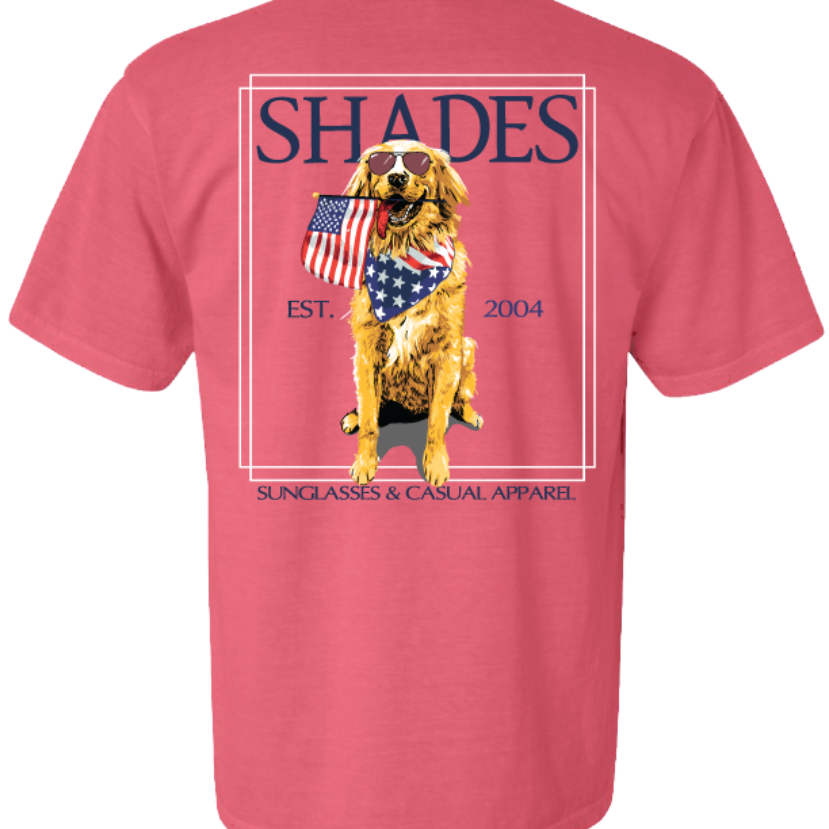 Shades - Patriotic Pocket Tee