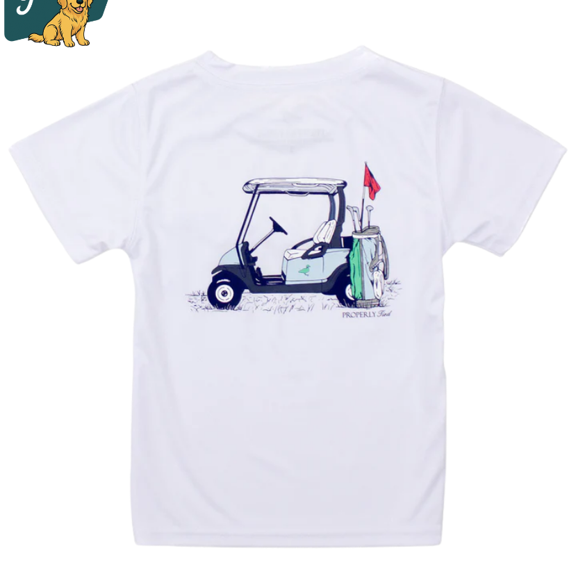 Properly Tied - Boys Performance Tee SS Country Club