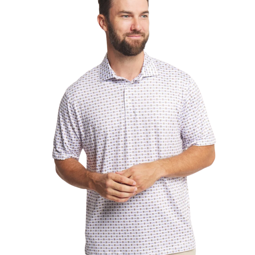 Southern Marsh - Collegiate Performance Polo - LSU
