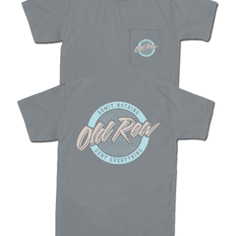 Old Row - Circle Logo Pocket Tee