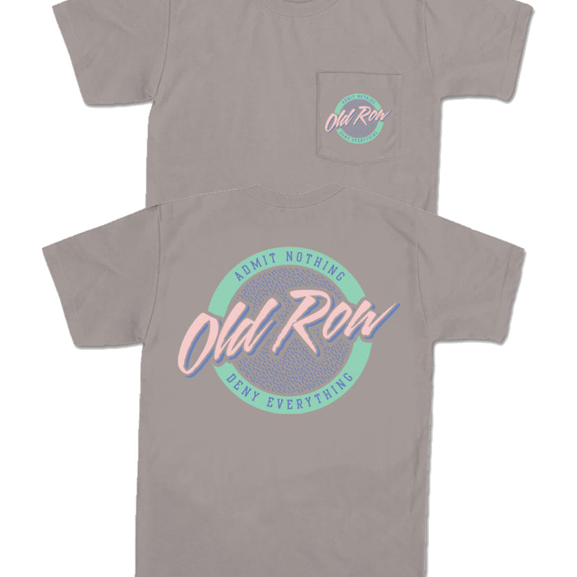 Old Row - Circle Logo Pocket Tee