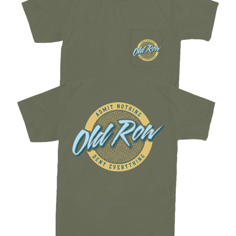 Old Row - Circle Logo Pocket Tee