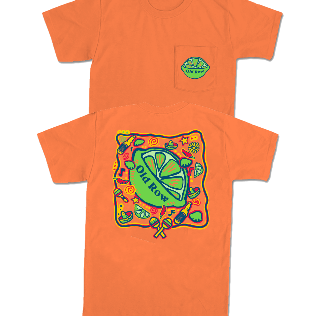 Old Row - Cinco De Drinko Pocket Tee