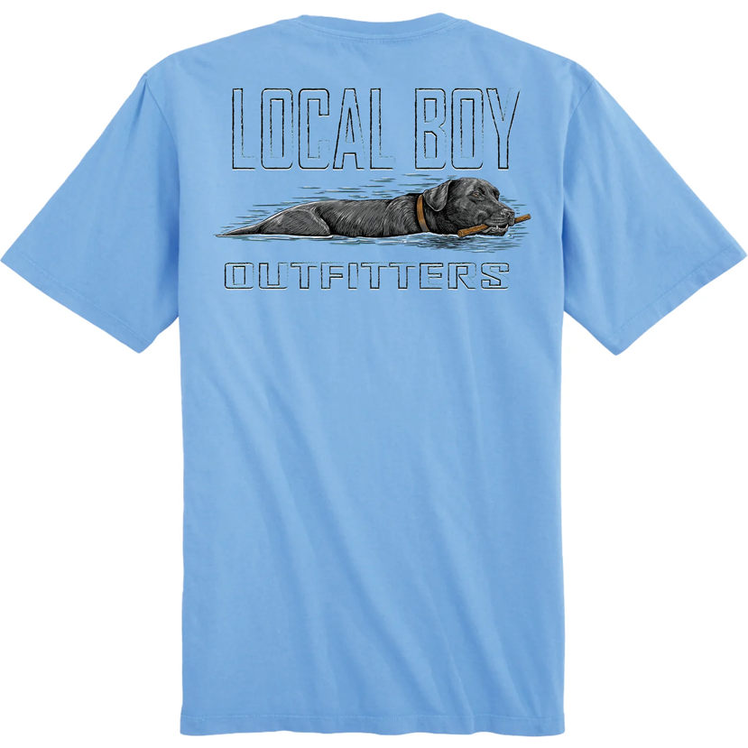 Local Boy - Youth Fetch Black Lab Tee