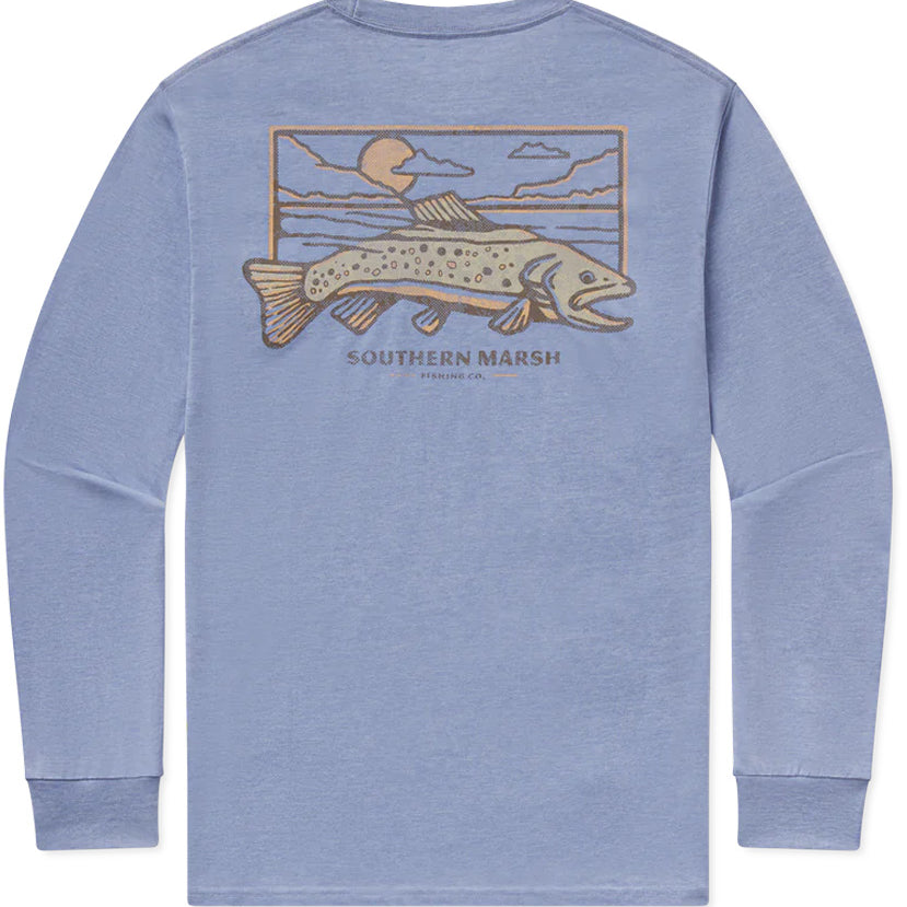 Southern Marsh - SEAWASH Brooke Trout Tee LS
