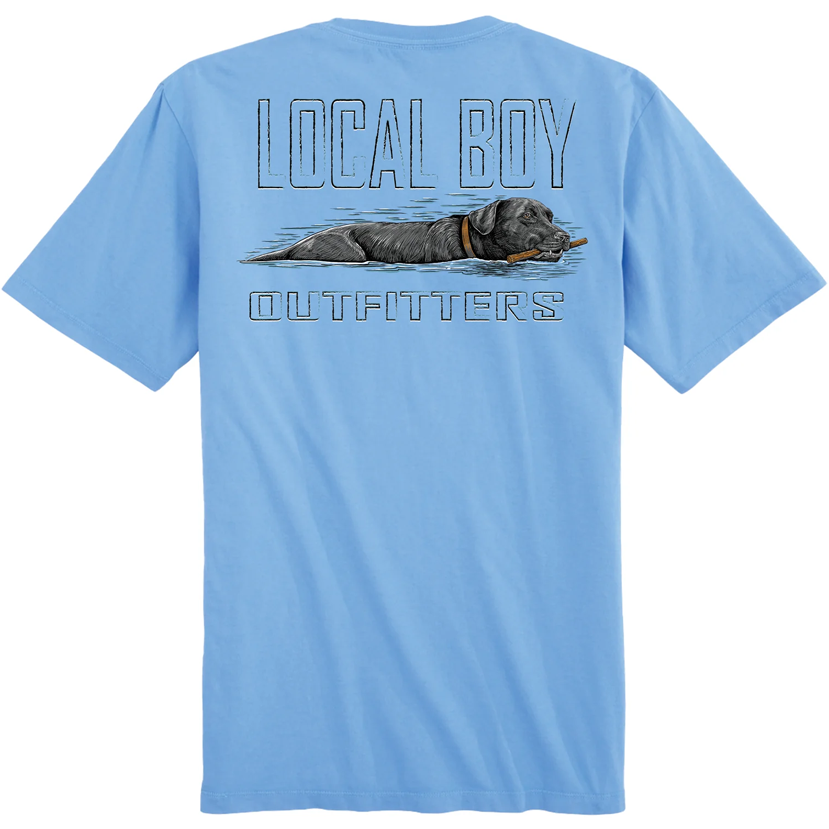 Local Boy - Fetch Black Lab Tee