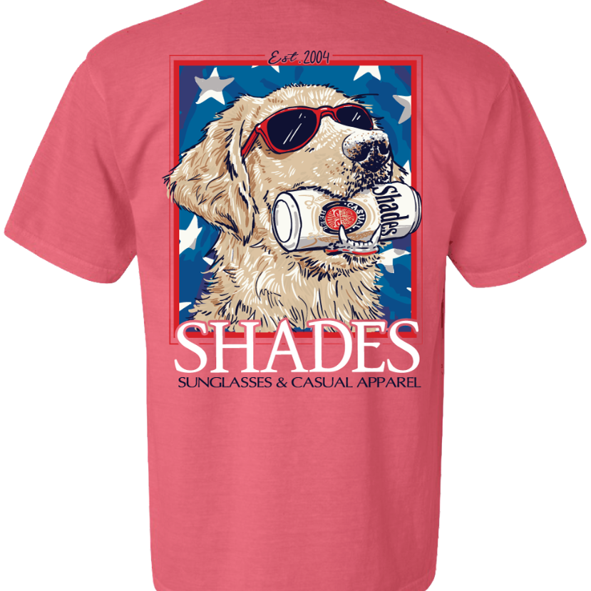 Shades - All American Pup Tee