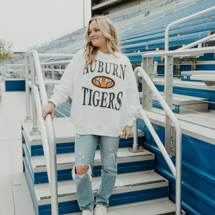 Auburn Wynn Stars Oversized Crew