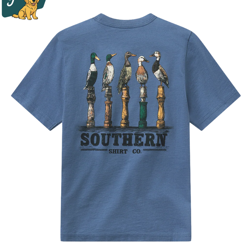 Southern Shirt Co - Boys Wading On The Call Tee Ss