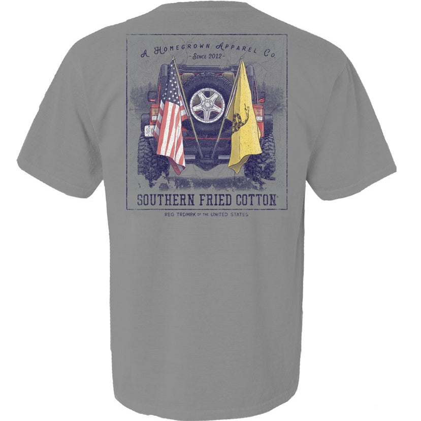 Southern Fried Cotton - Big Tire Patriot Tee