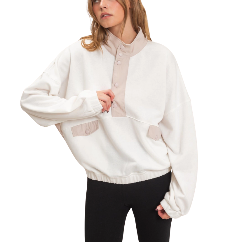 Marshmallow Lightweight Pull Over