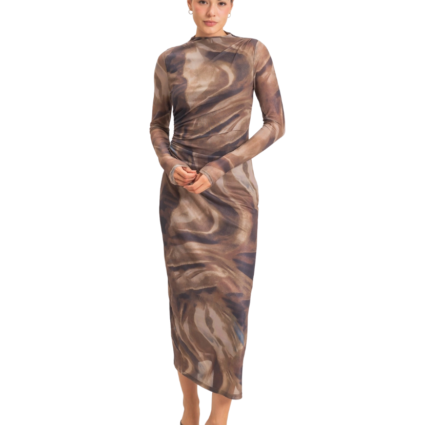 Cocoa Belle Midi Knit Dress