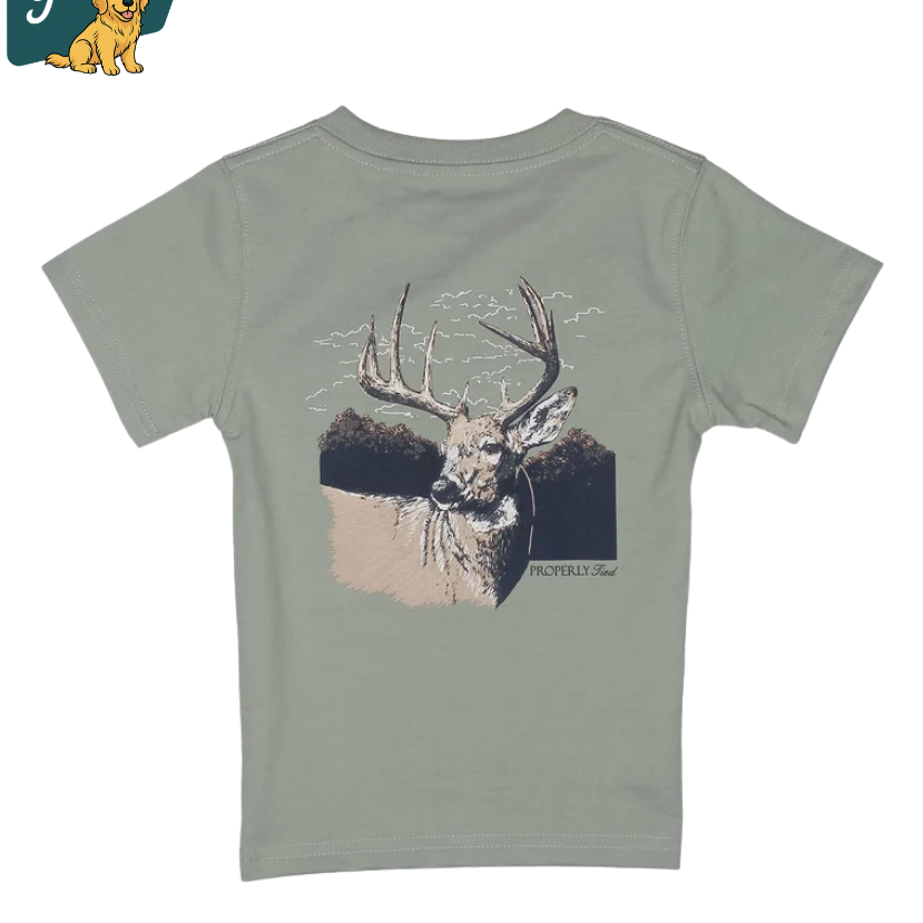 Properly Tied - Boys Buck Tee
