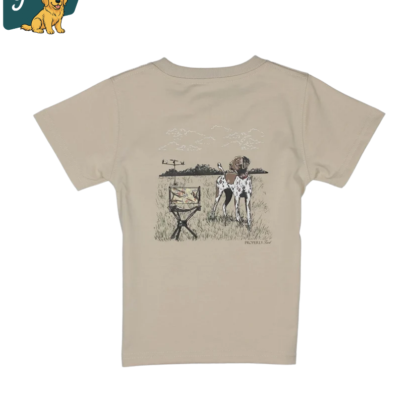 Properly Tied - Boys Dove Hunt Tee