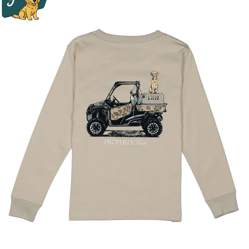 Properly Tied - Youth Trail Tradition Ls Tee