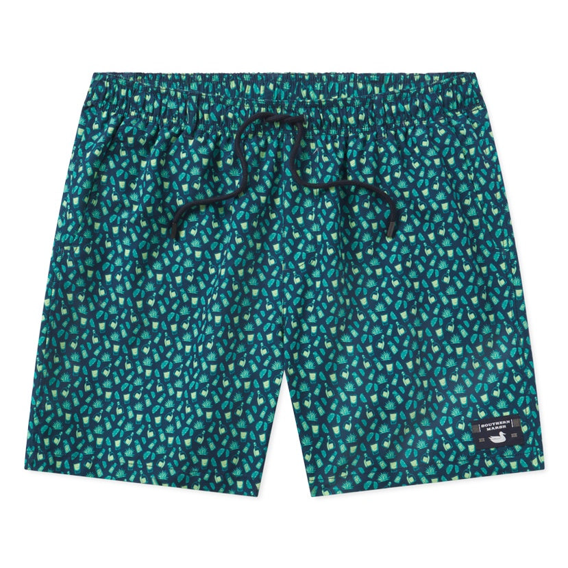 Southern Marsh - Harbor Swim Trunk - Salt & Lime