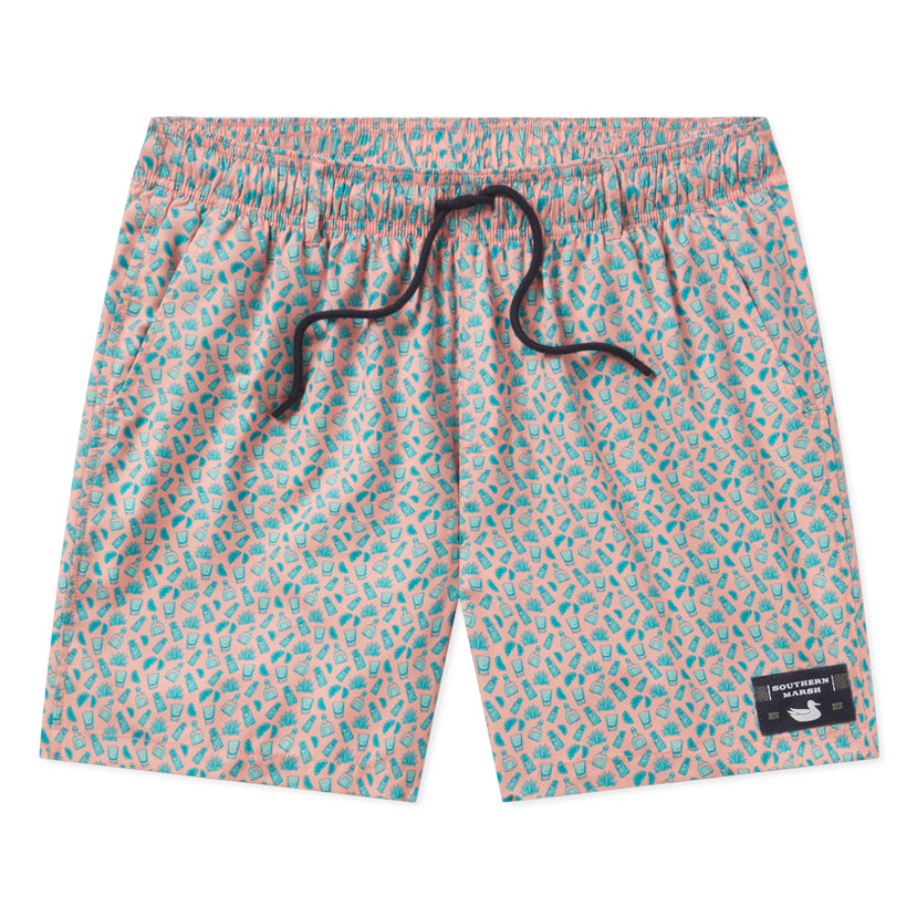 Southern Marsh - Harbor Swim Trunk - Salt & Lime