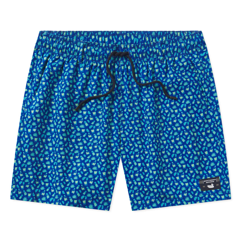 Southern Marsh - Harbor Swim Trunk - Salt & Lime