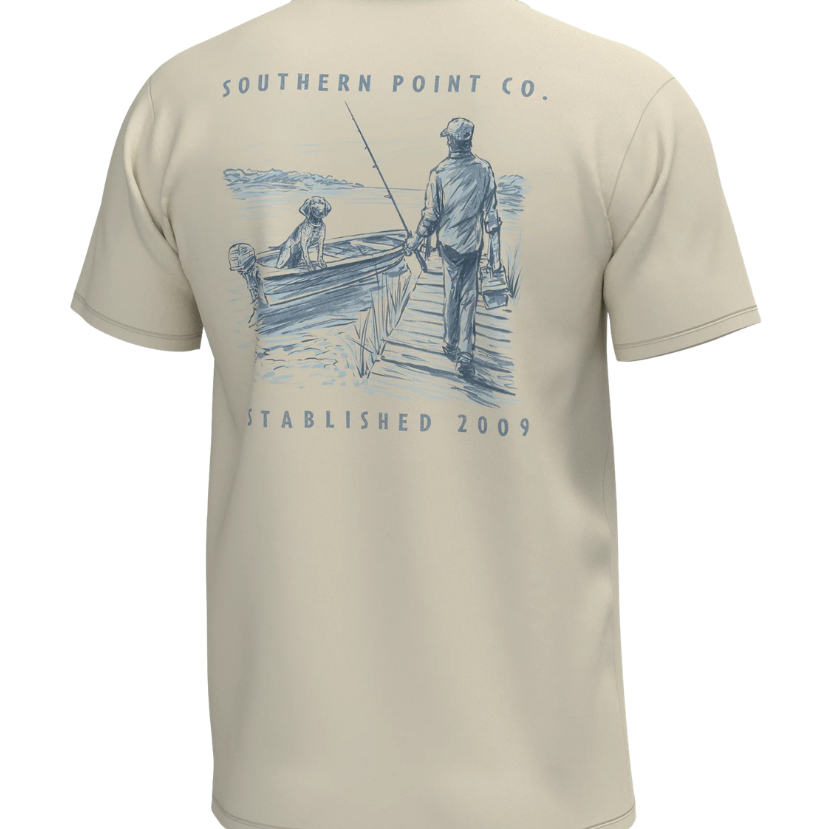 Southern Point - Docked Boat Tee
