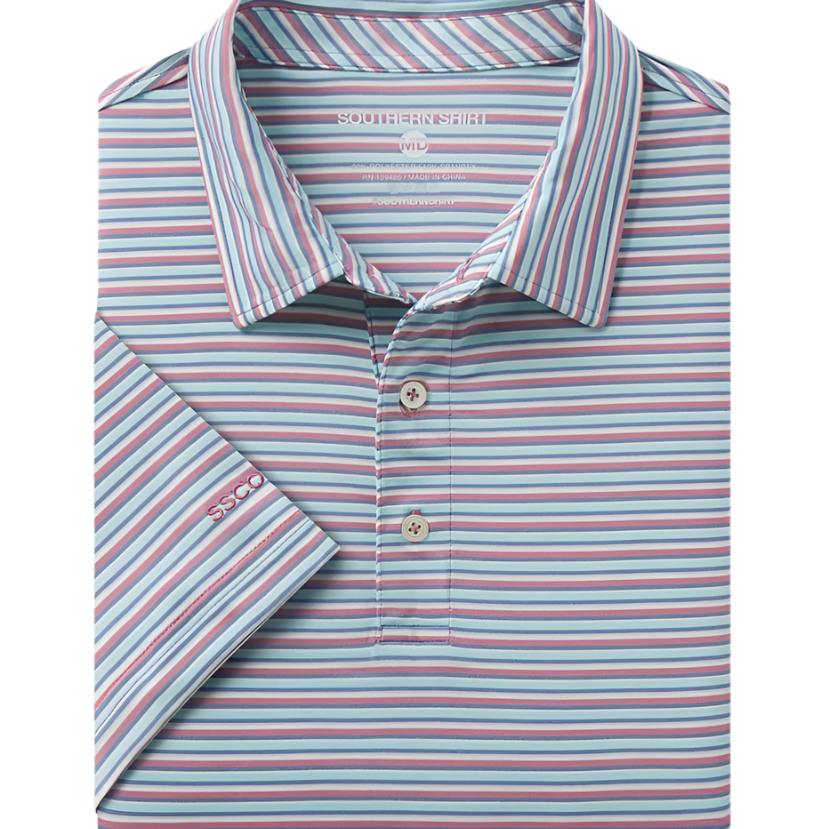 Southern Shirt Co - Tybee Stripe Polo