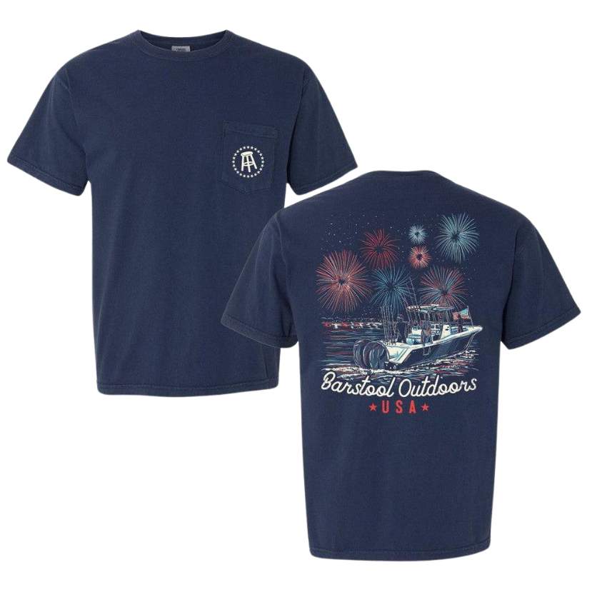 Barstool Sports - BSO Fireworks USA Pocket Tee