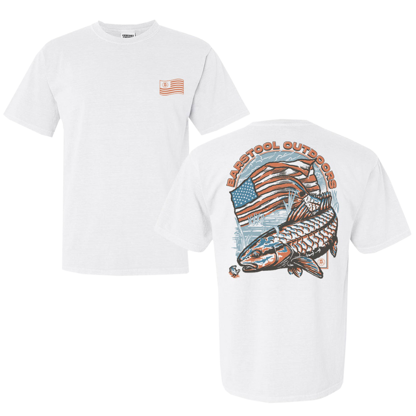 Barstool Sports - BSO USA Fish Pocket Tee