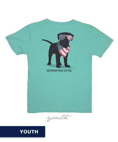 Southern Fried Cotton - Youth American Puppy Tee