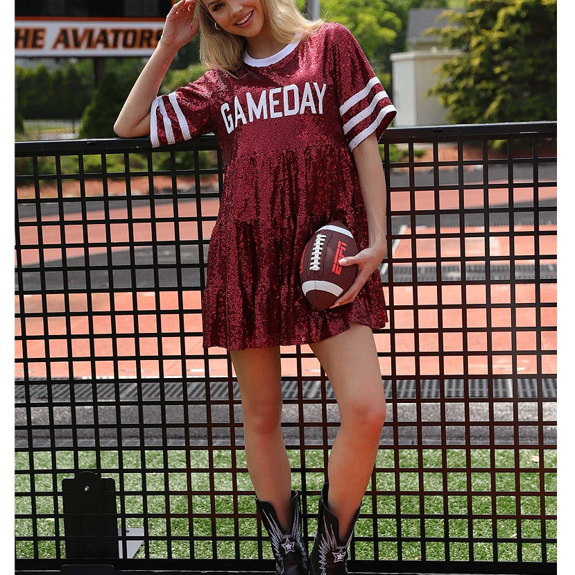Game Day Sequin Dress