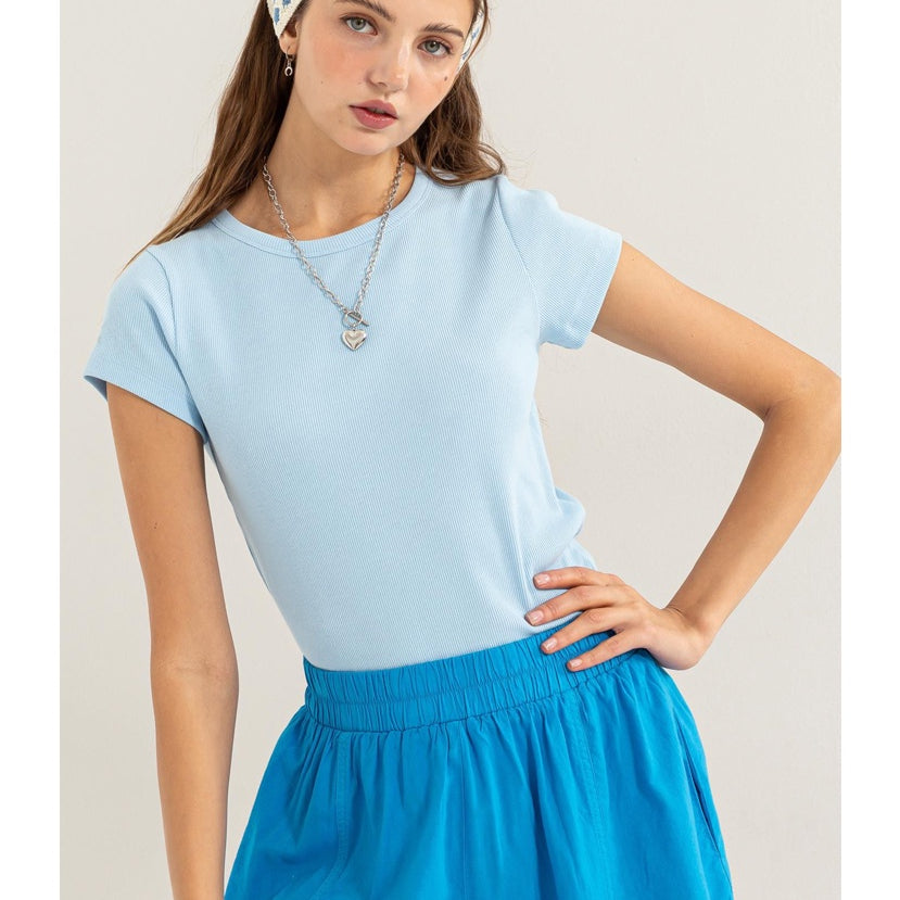 Basic Babe Ribbed Top
