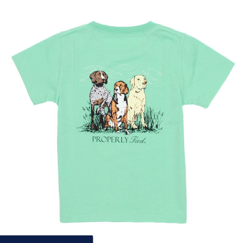 Properly Tied - Youth Triple Dog Tee