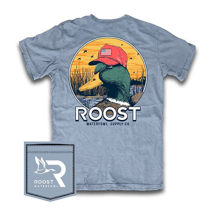 Roost - Duck With Hat Tee