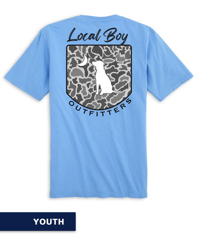 Local Boy - Youth Localflage Crest Tee