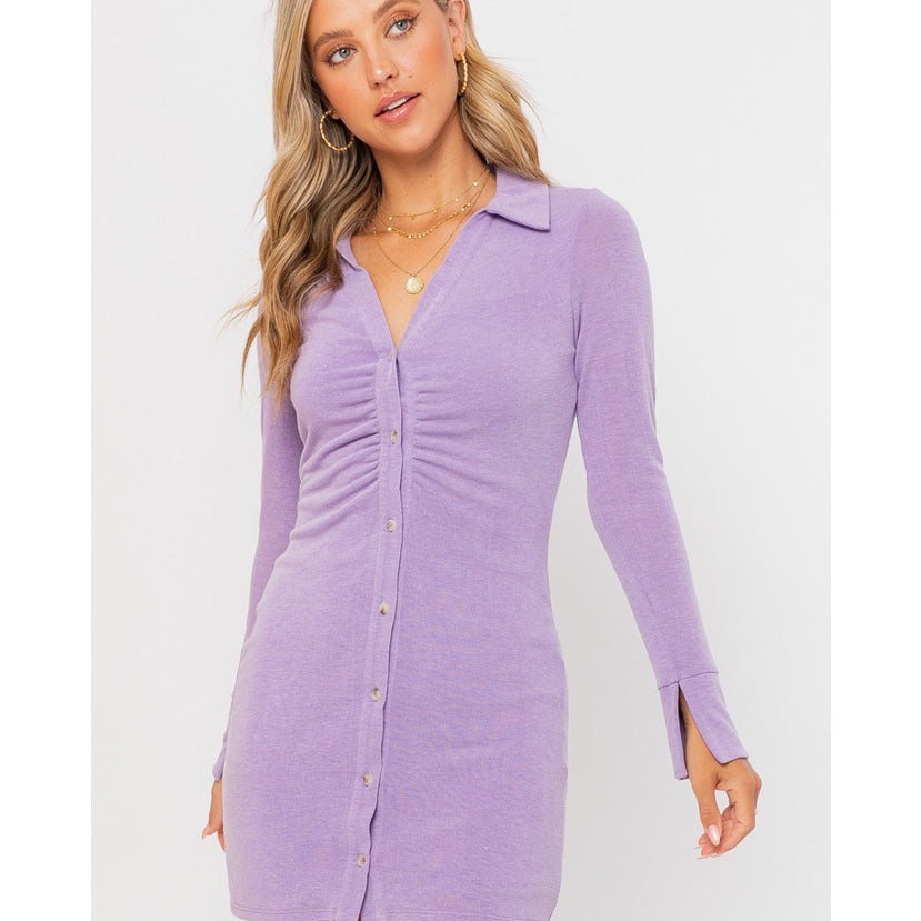 I Do What I Want Long Sleeve Dress