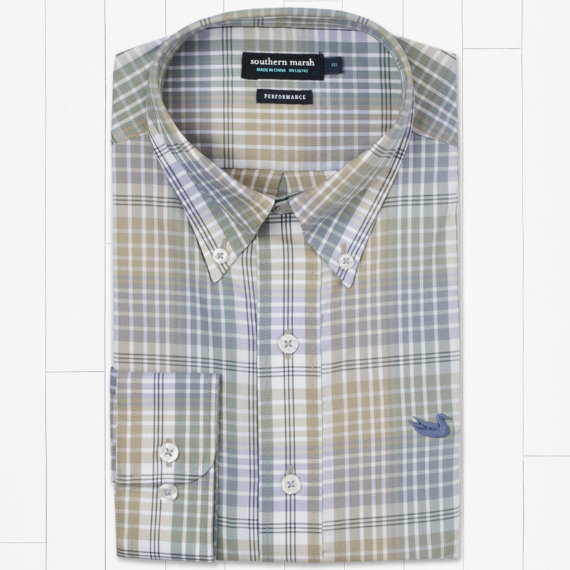 Southern Marsh - Bayamon Performance Dress Shirt