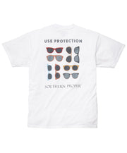 Southern Proper - Use Protection Tee - White