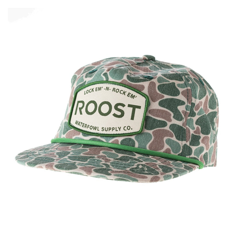 Roost - Old School Camo Patch Hat