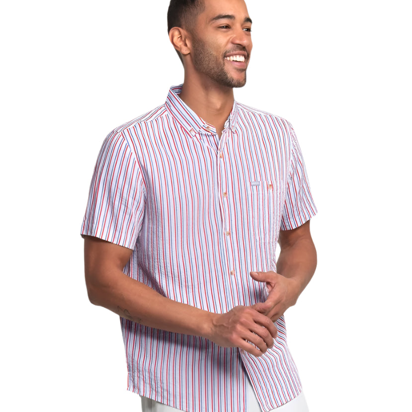 Southern Shirt Co - Clubhouse Seersucker Baja Shirt