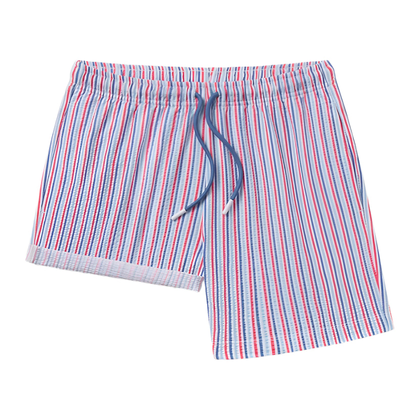 Southern Shirt Co - Clubhouse Seersucker Swim Shorts