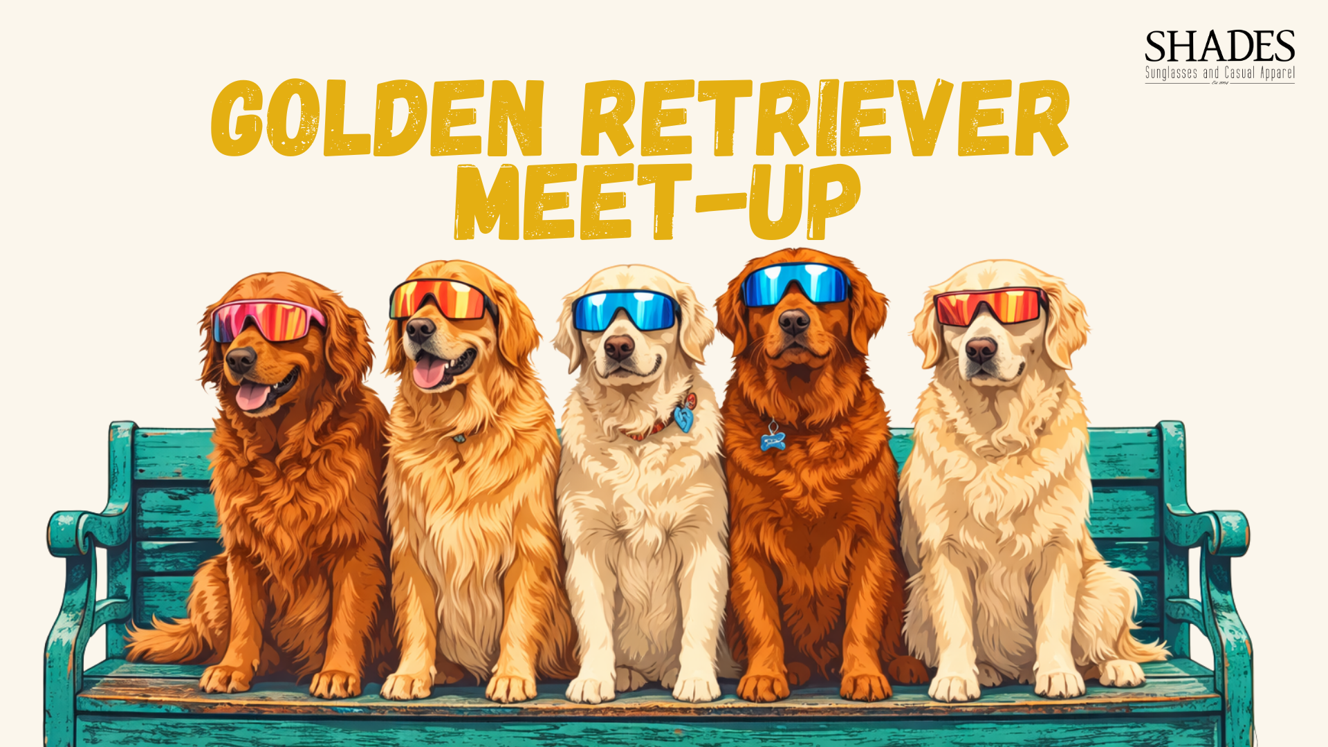 Golden Retriever Meet-Up at Shades at The Wharf