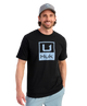 Huk - Stacked Logo Tee