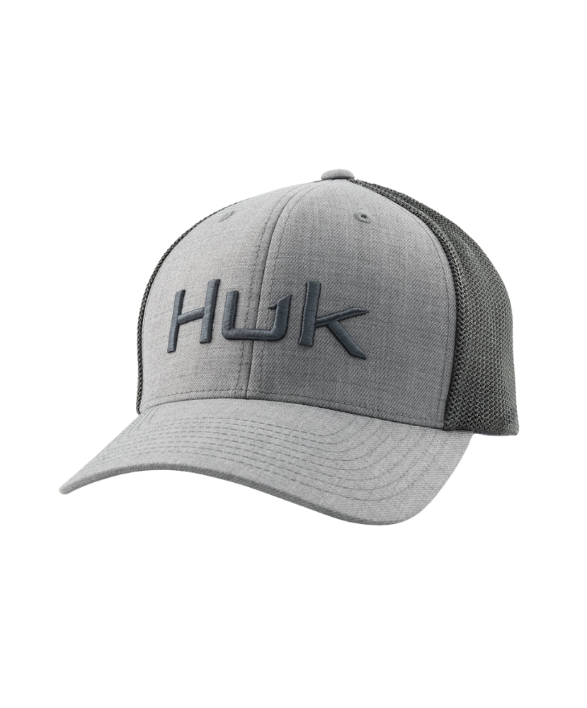 Huk - Embroidered Heather 110 Trucker Hat