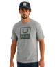 Huk - Stacked Logo Tee