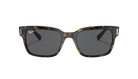 Ray-Ban Sunglasses with tortoiseshell frame and dark lenses on a white background