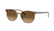 Brown Ray-Ban sunglasses with a gradient lens on a white background